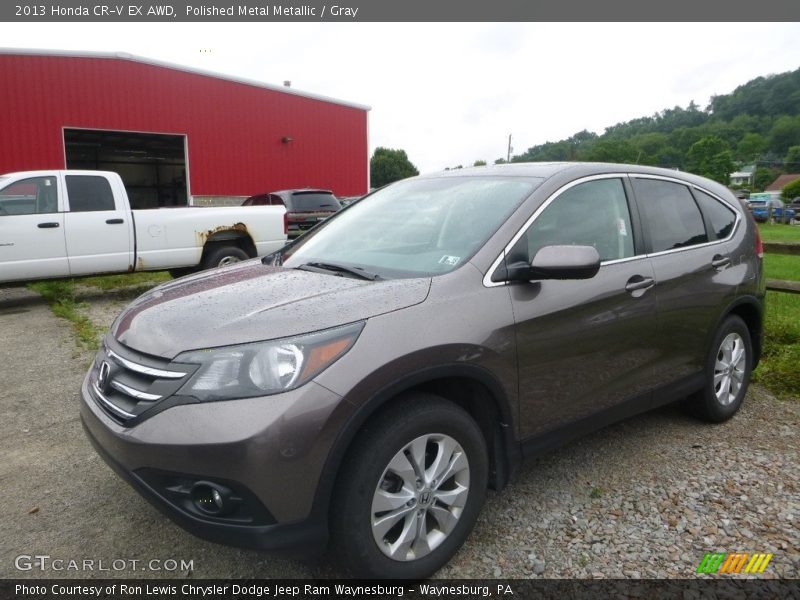 Polished Metal Metallic / Gray 2013 Honda CR-V EX AWD