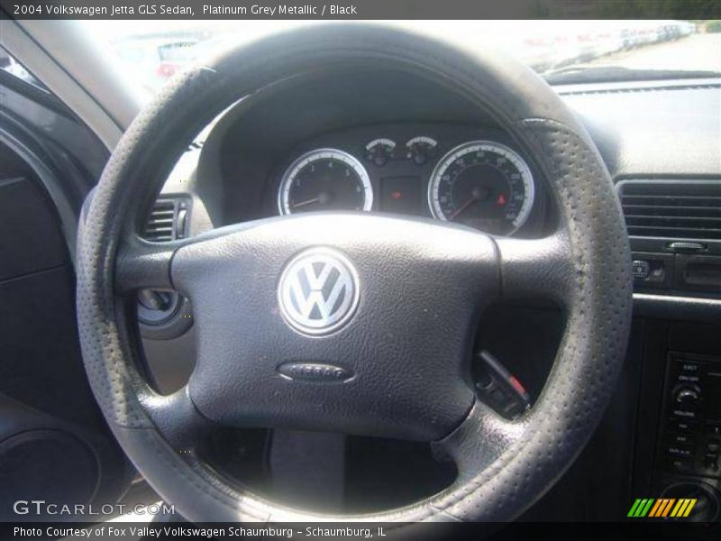 Platinum Grey Metallic / Black 2004 Volkswagen Jetta GLS Sedan