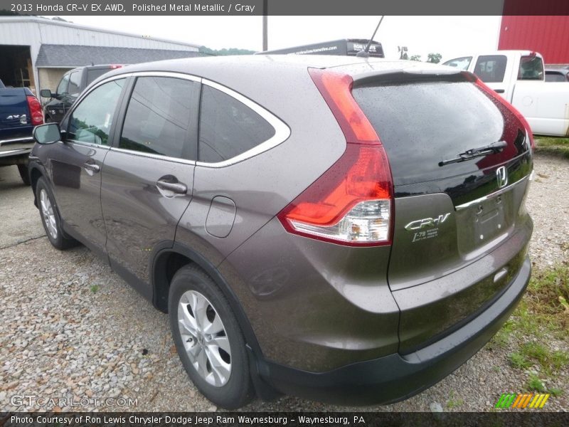 Polished Metal Metallic / Gray 2013 Honda CR-V EX AWD