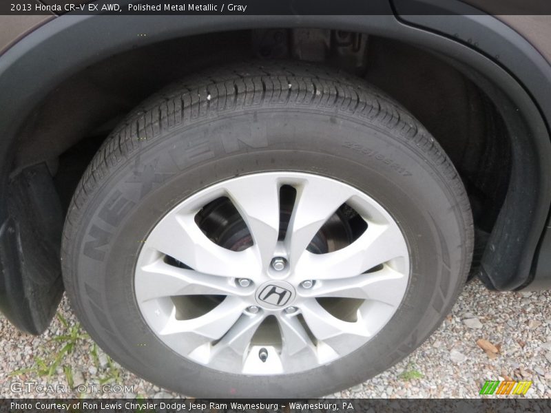 Polished Metal Metallic / Gray 2013 Honda CR-V EX AWD