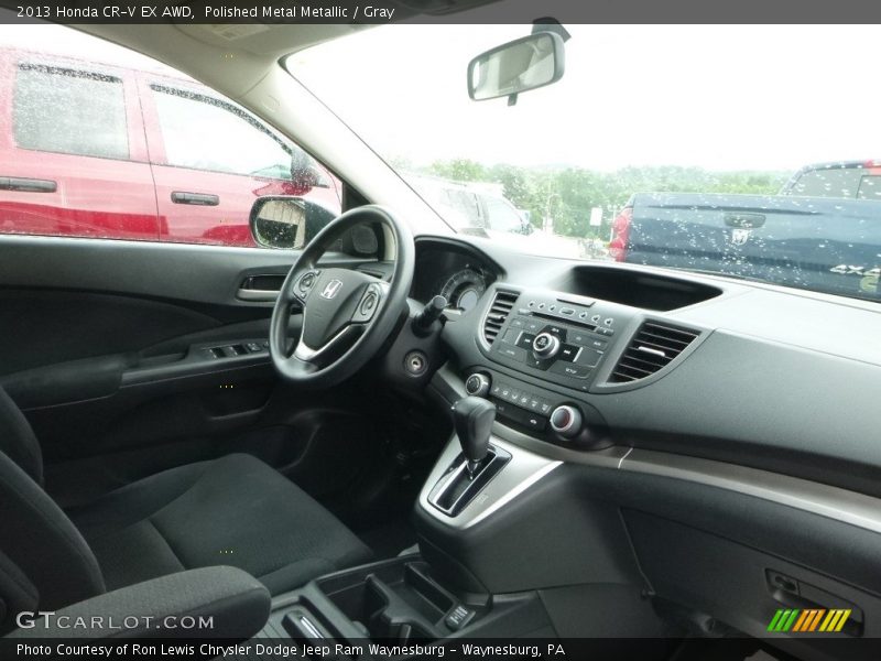 Polished Metal Metallic / Gray 2013 Honda CR-V EX AWD