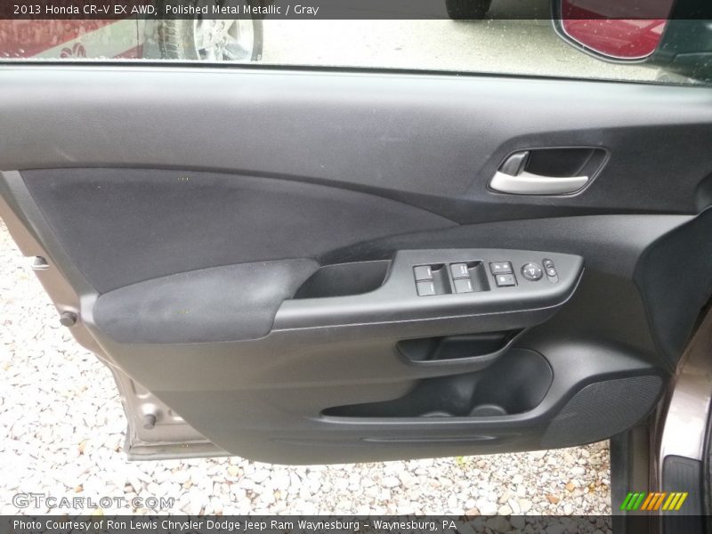 Polished Metal Metallic / Gray 2013 Honda CR-V EX AWD