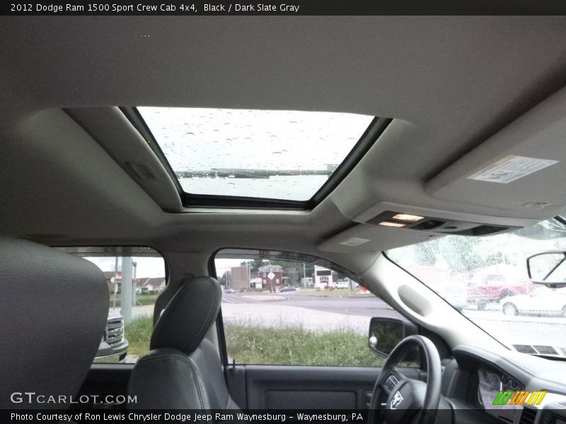Black / Dark Slate Gray 2012 Dodge Ram 1500 Sport Crew Cab 4x4