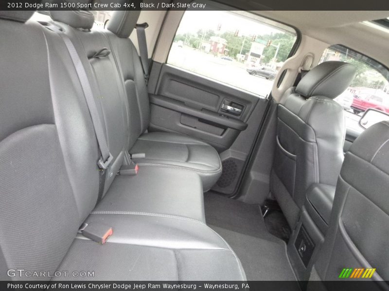Black / Dark Slate Gray 2012 Dodge Ram 1500 Sport Crew Cab 4x4