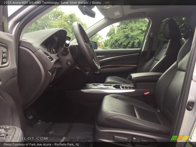 Lunar Silver Metallic / Ebony 2016 Acura MDX SH-AWD Technology
