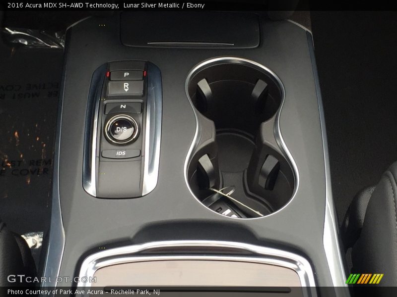 Lunar Silver Metallic / Ebony 2016 Acura MDX SH-AWD Technology