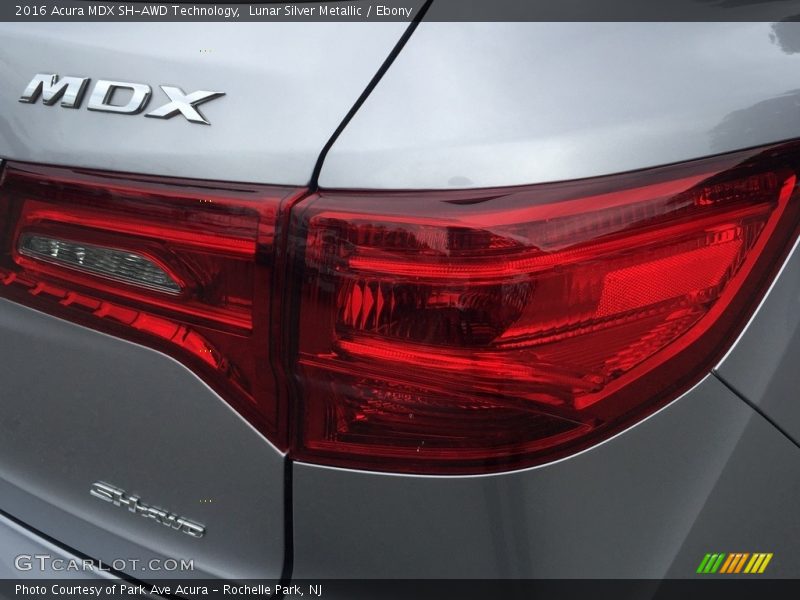 Lunar Silver Metallic / Ebony 2016 Acura MDX SH-AWD Technology