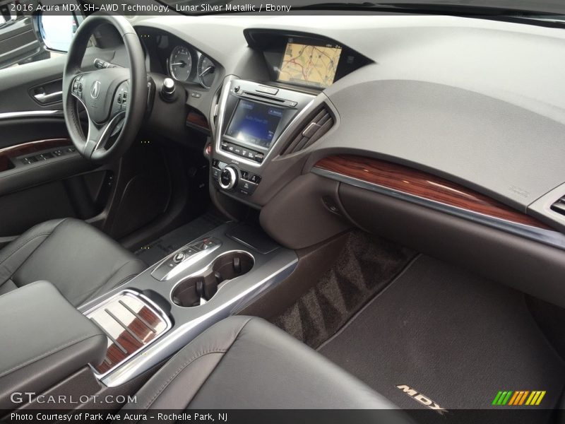 Lunar Silver Metallic / Ebony 2016 Acura MDX SH-AWD Technology