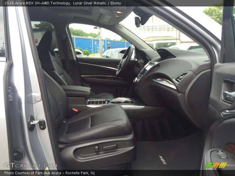 Lunar Silver Metallic / Ebony 2016 Acura MDX SH-AWD Technology