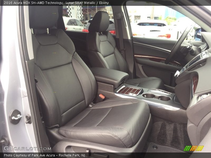 Lunar Silver Metallic / Ebony 2016 Acura MDX SH-AWD Technology
