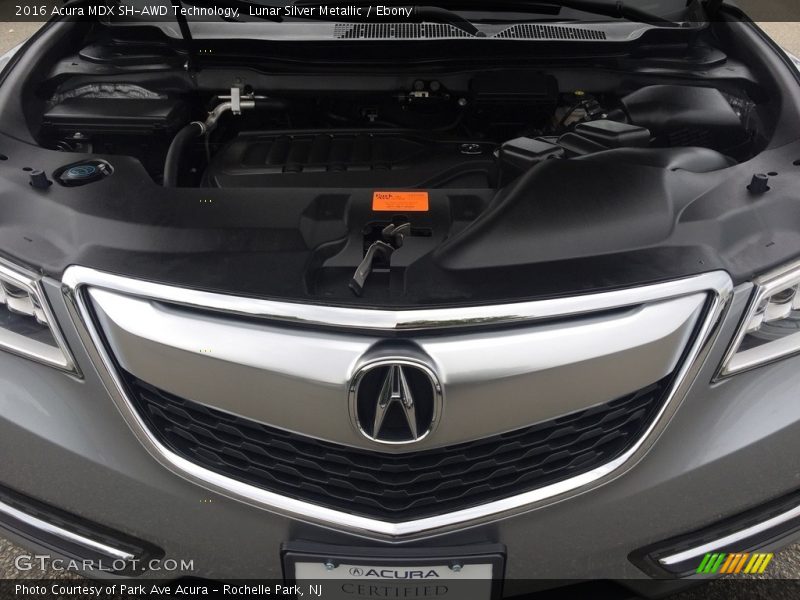 Lunar Silver Metallic / Ebony 2016 Acura MDX SH-AWD Technology