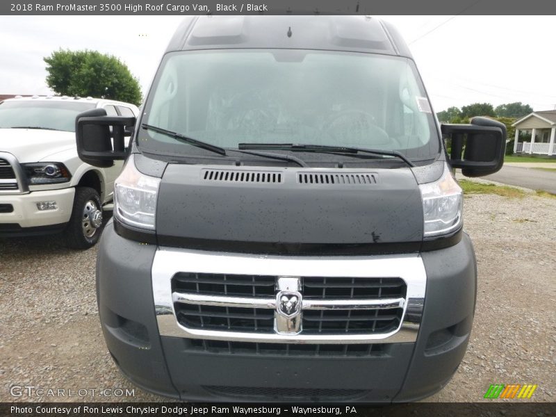 Black / Black 2018 Ram ProMaster 3500 High Roof Cargo Van