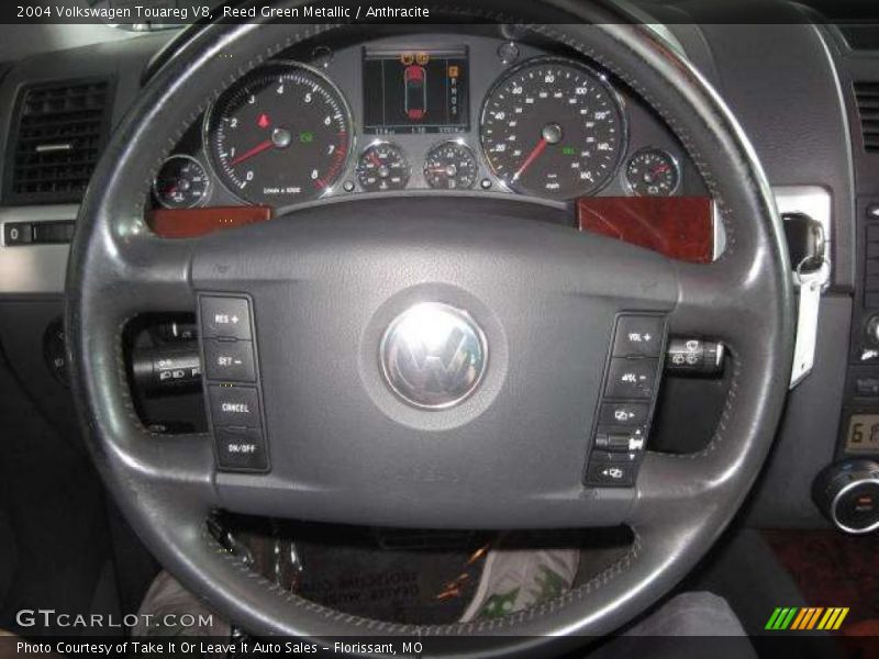 Reed Green Metallic / Anthracite 2004 Volkswagen Touareg V8