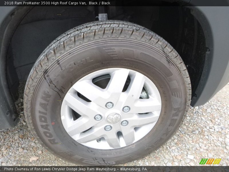 Black / Black 2018 Ram ProMaster 3500 High Roof Cargo Van