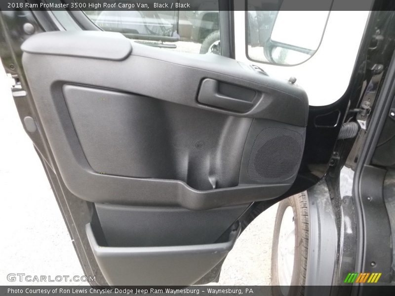 Black / Black 2018 Ram ProMaster 3500 High Roof Cargo Van