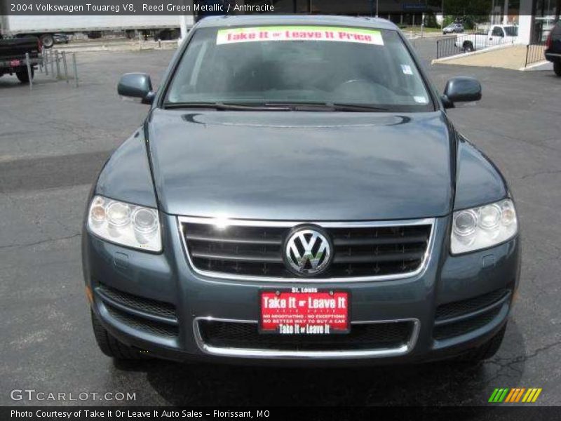 Reed Green Metallic / Anthracite 2004 Volkswagen Touareg V8