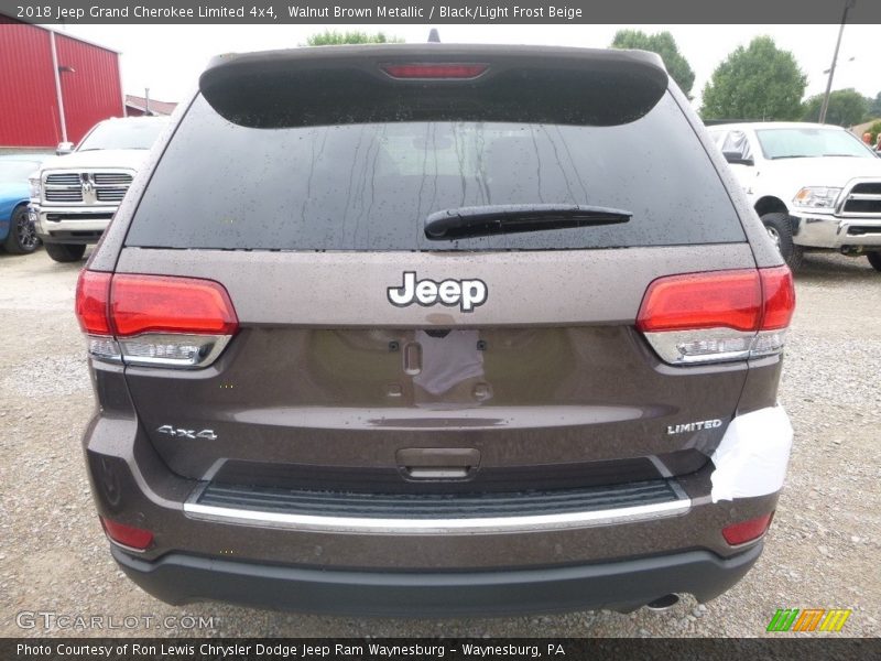 Walnut Brown Metallic / Black/Light Frost Beige 2018 Jeep Grand Cherokee Limited 4x4