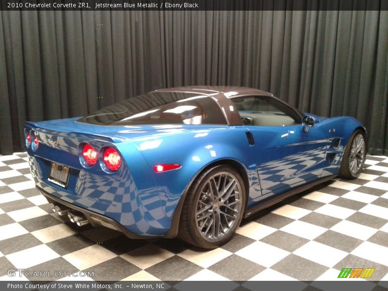 Jetstream Blue Metallic / Ebony Black 2010 Chevrolet Corvette ZR1