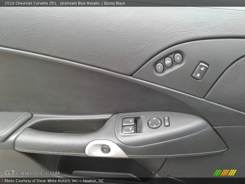 Jetstream Blue Metallic / Ebony Black 2010 Chevrolet Corvette ZR1