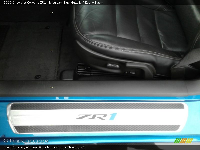 Jetstream Blue Metallic / Ebony Black 2010 Chevrolet Corvette ZR1