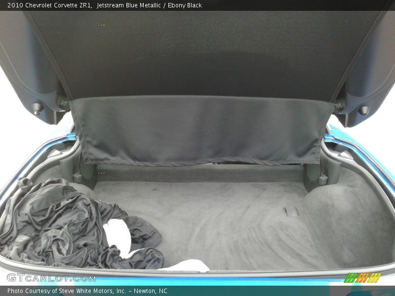 Jetstream Blue Metallic / Ebony Black 2010 Chevrolet Corvette ZR1