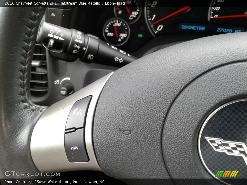 Jetstream Blue Metallic / Ebony Black 2010 Chevrolet Corvette ZR1