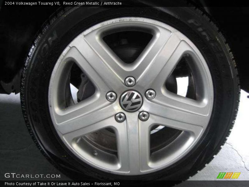 Reed Green Metallic / Anthracite 2004 Volkswagen Touareg V8
