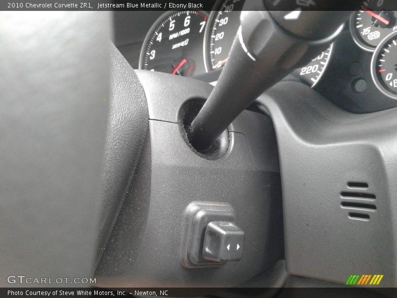 Jetstream Blue Metallic / Ebony Black 2010 Chevrolet Corvette ZR1