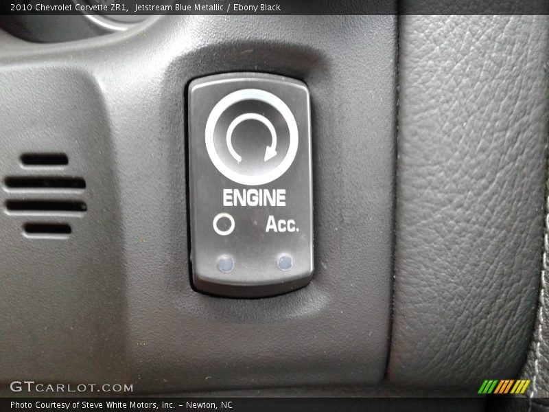 Jetstream Blue Metallic / Ebony Black 2010 Chevrolet Corvette ZR1
