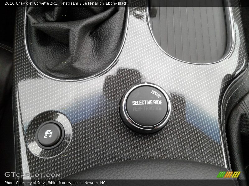 Jetstream Blue Metallic / Ebony Black 2010 Chevrolet Corvette ZR1
