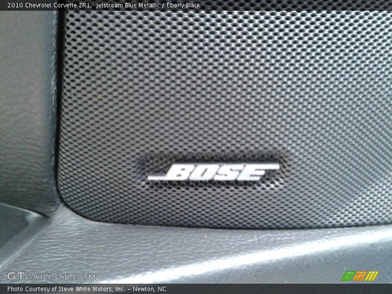 Jetstream Blue Metallic / Ebony Black 2010 Chevrolet Corvette ZR1