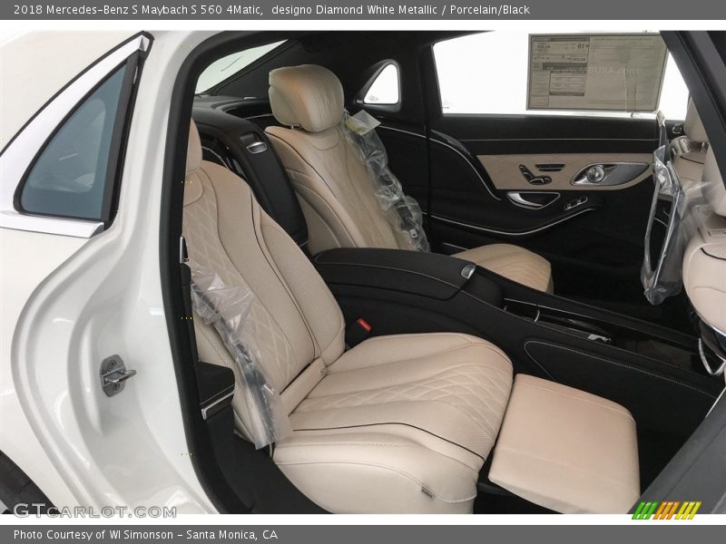 Rear Seat of 2018 S Maybach S 560 4Matic