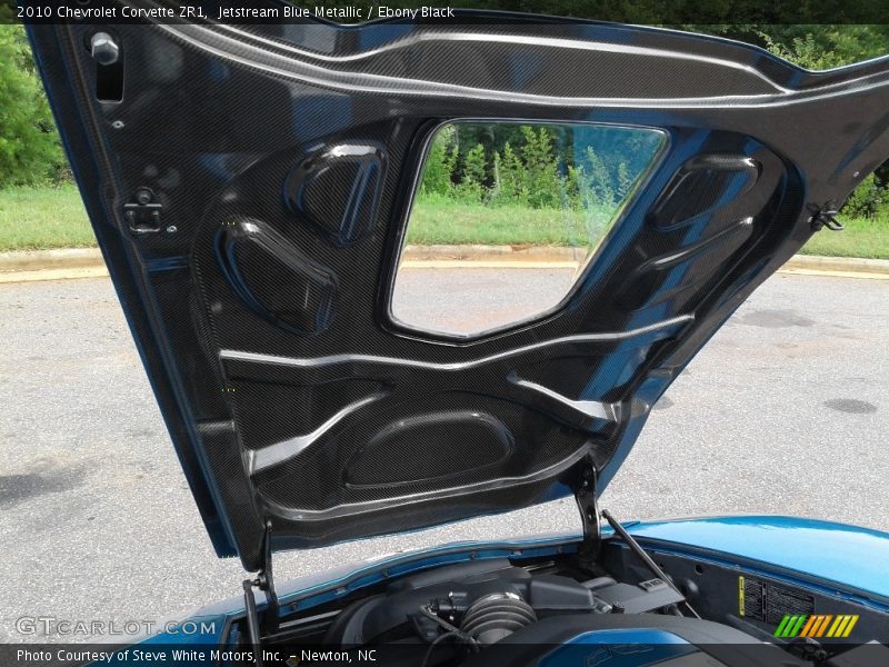 Jetstream Blue Metallic / Ebony Black 2010 Chevrolet Corvette ZR1