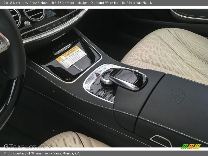 Controls of 2018 S Maybach S 560 4Matic