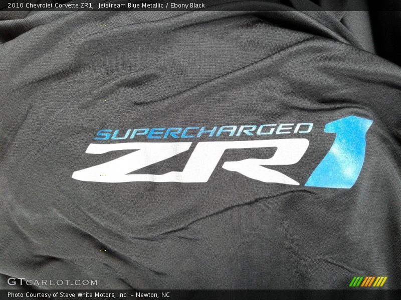 Jetstream Blue Metallic / Ebony Black 2010 Chevrolet Corvette ZR1