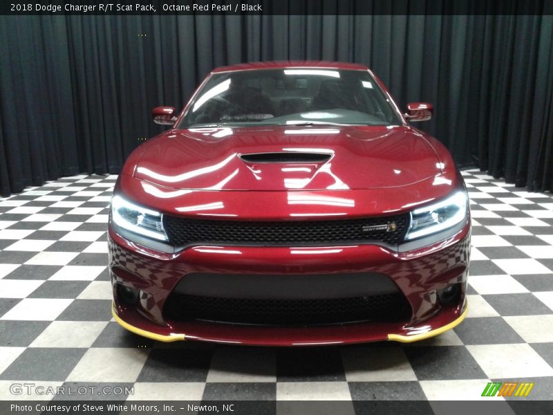Octane Red Pearl / Black 2018 Dodge Charger R/T Scat Pack
