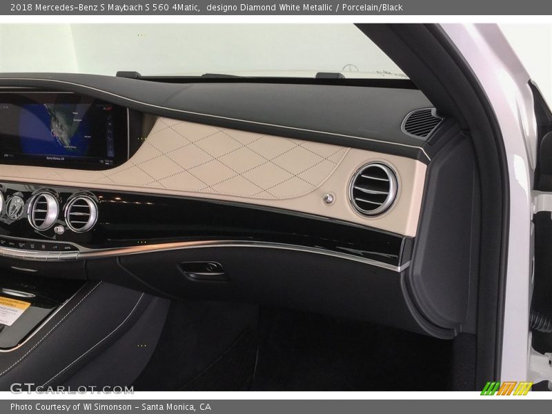 Dashboard of 2018 S Maybach S 560 4Matic