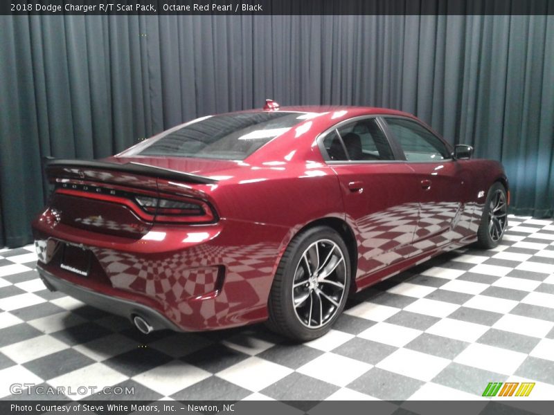 Octane Red Pearl / Black 2018 Dodge Charger R/T Scat Pack