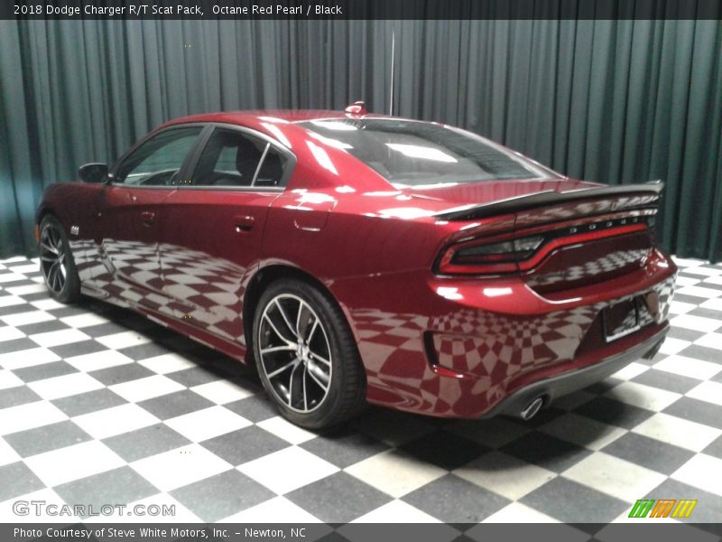 Octane Red Pearl / Black 2018 Dodge Charger R/T Scat Pack