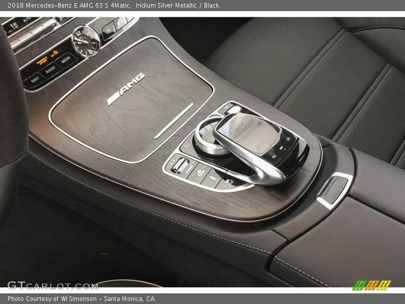 Iridium Silver Metallic / Black 2018 Mercedes-Benz E AMG 63 S 4Matic