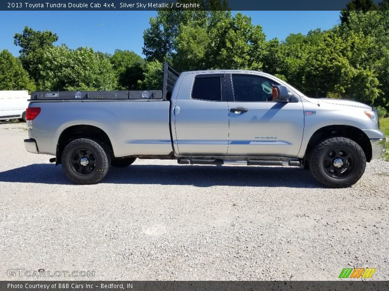 Silver Sky Metallic / Graphite 2013 Toyota Tundra Double Cab 4x4