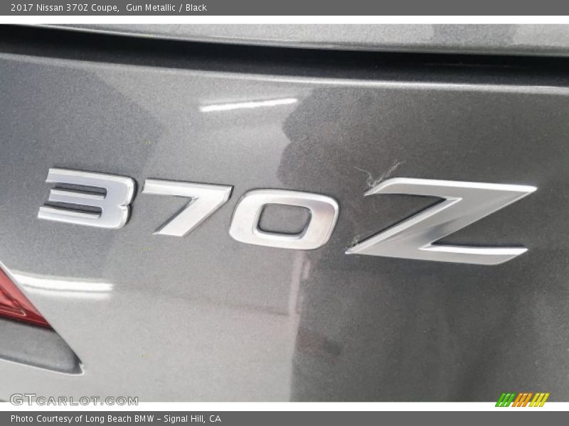 Gun Metallic / Black 2017 Nissan 370Z Coupe