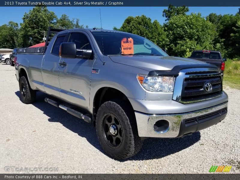 Silver Sky Metallic / Graphite 2013 Toyota Tundra Double Cab 4x4