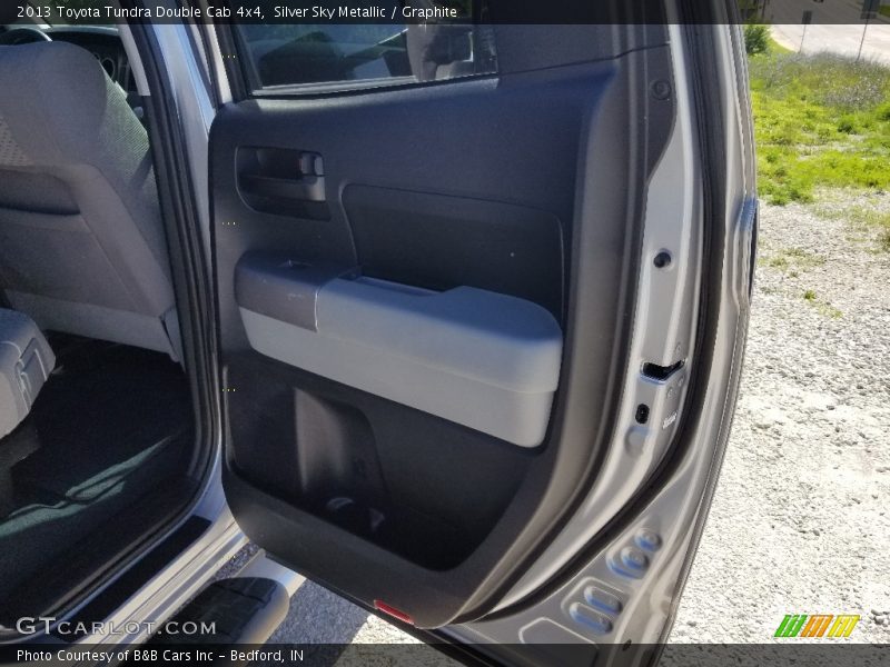 Silver Sky Metallic / Graphite 2013 Toyota Tundra Double Cab 4x4