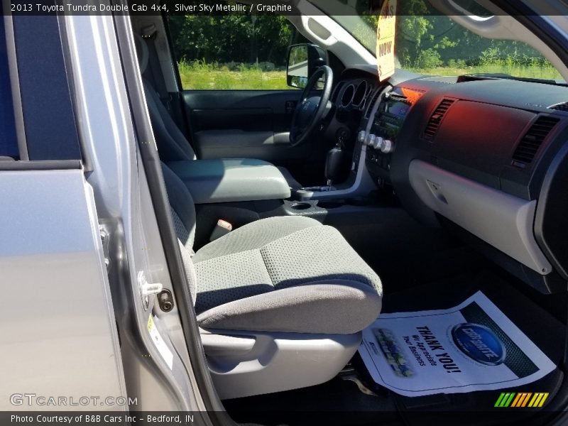 Silver Sky Metallic / Graphite 2013 Toyota Tundra Double Cab 4x4
