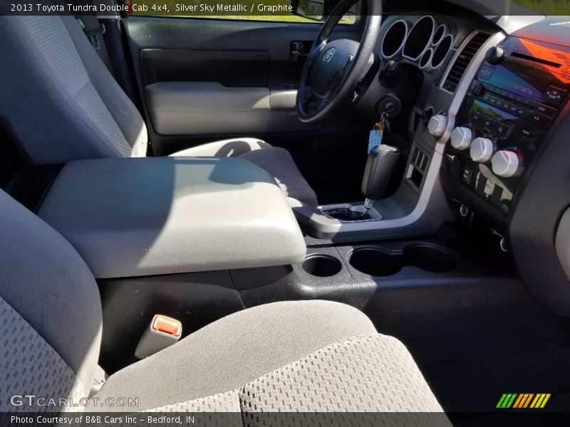 Silver Sky Metallic / Graphite 2013 Toyota Tundra Double Cab 4x4
