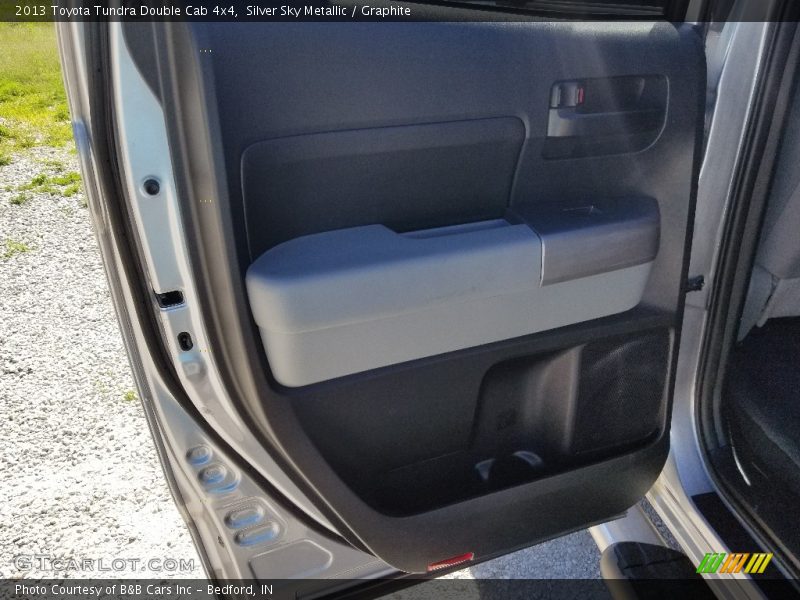 Silver Sky Metallic / Graphite 2013 Toyota Tundra Double Cab 4x4