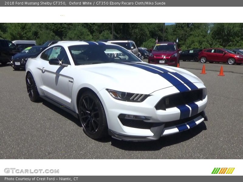 Front 3/4 View of 2018 Mustang Shelby GT350
