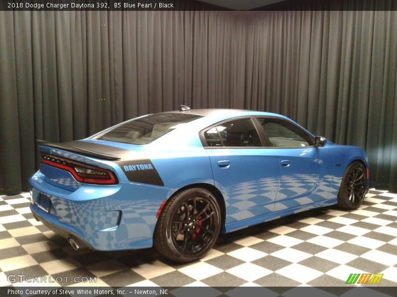 B5 Blue Pearl / Black 2018 Dodge Charger Daytona 392