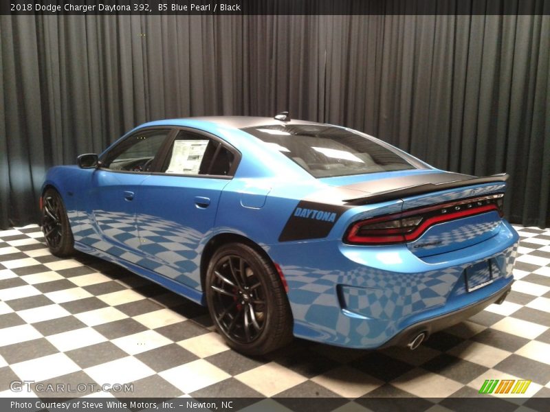 B5 Blue Pearl / Black 2018 Dodge Charger Daytona 392